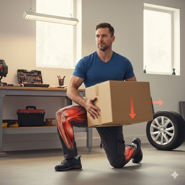 نحوه صحیح بلندکردن اشیاء